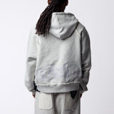 Reverse Seam Hoodie Grey