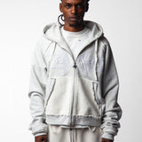 Reverse Seam Hoodie Grey