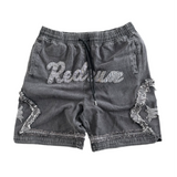 Denim Basketball Short