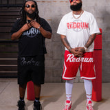 SUEDE BASKETBALL SHORT