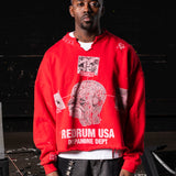 DOPAMINE CREWNECK (RED)