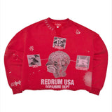 DOPAMINE CREWNECK (RED)