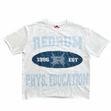 White Phys-Ed Tee