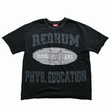 Black Phys-Ed Tee