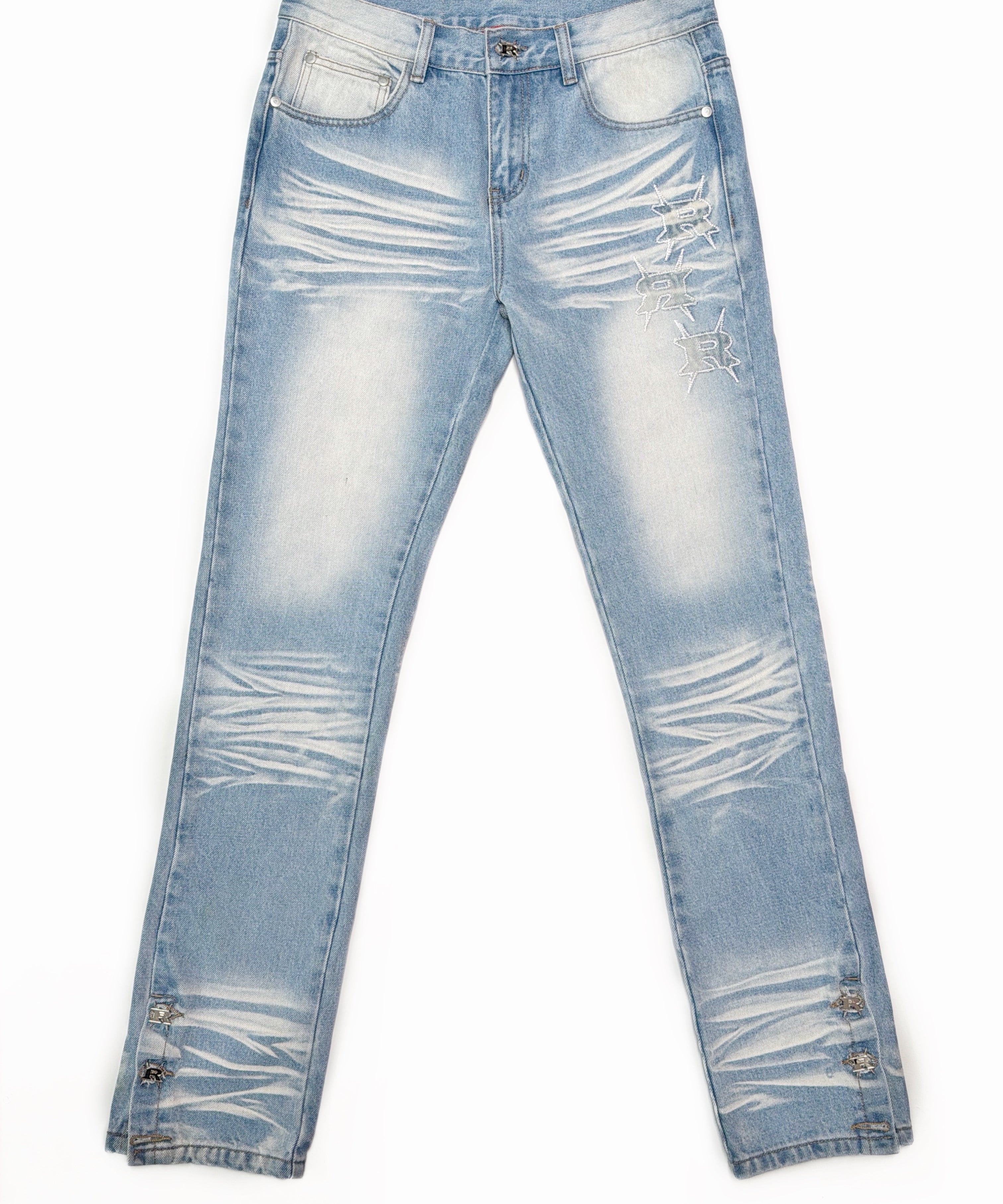 R PATCH DENIM (WAXED)