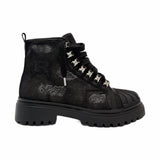 BLACK DENIM CHUCK BOOT